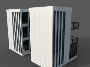 Modern Hause Model 3D