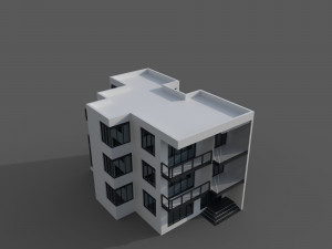 Modern Hause Model 3D