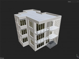 Modern Hause Model 3D