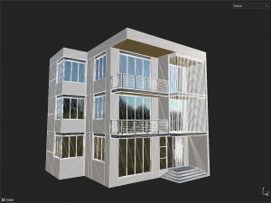 Modern Hause Model 3D
