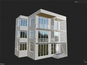 Modern Hause 3D Model