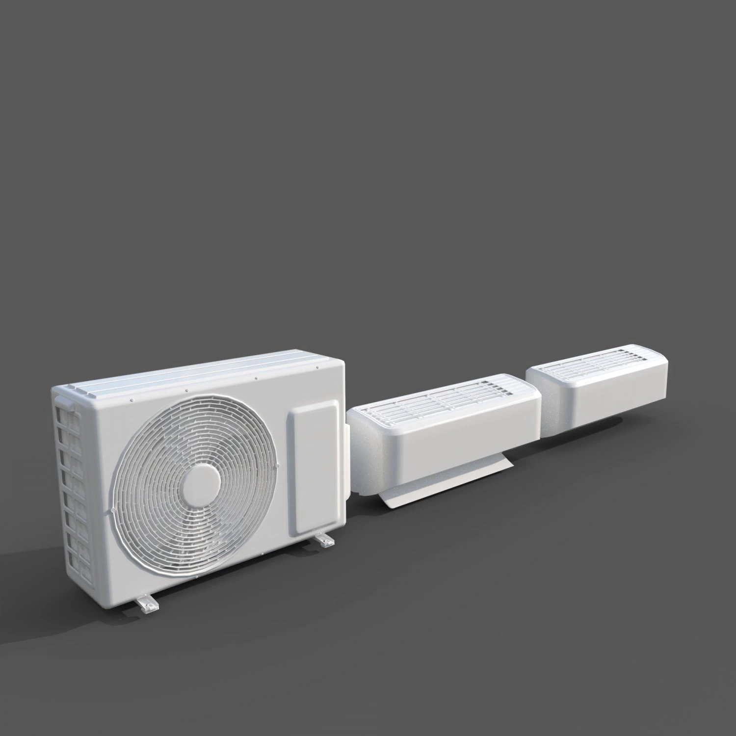 Air Condetion 3D Model .c4d .max .obj .3ds .fbx .stl .blend