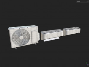 Air Condetion 3D Модель