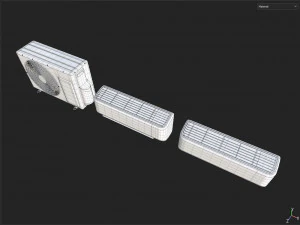 Air Condetion 3D Model