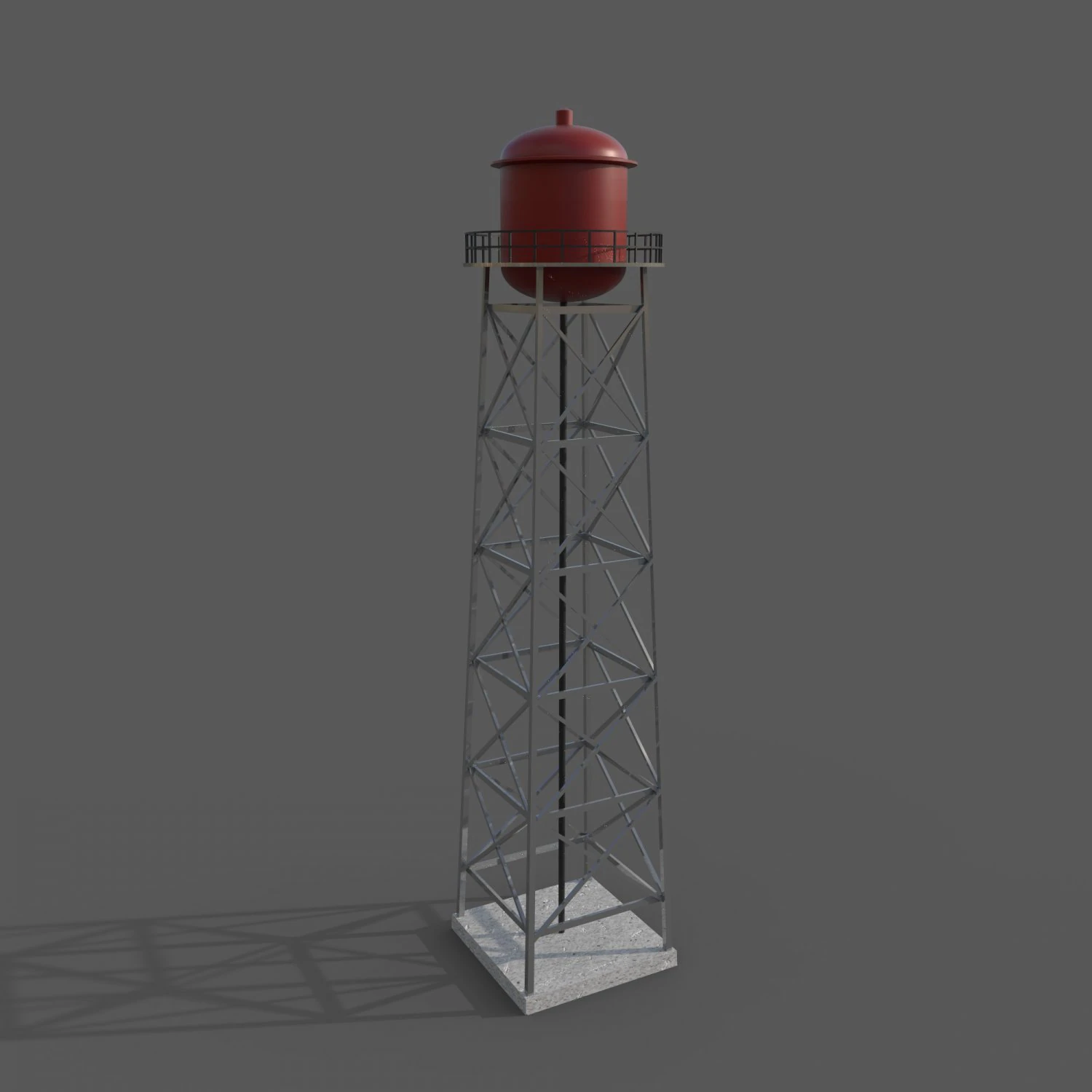 Water storage 3D Model .c4d .max .obj .3ds .fbx .stl .blend 