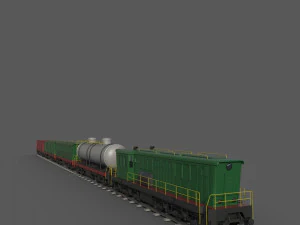 Train 3D Model