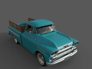 chevrolet apache Modelo 3D