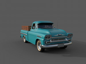 Chevrolet Apache 3D Модель