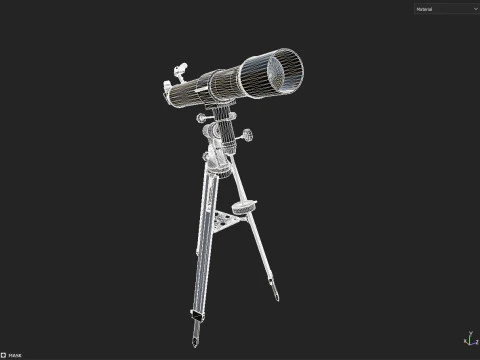 Telescope 3D Model