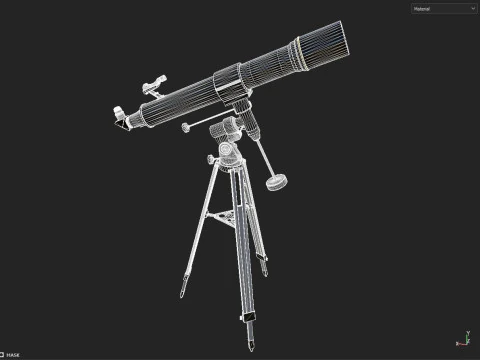 Telescope 3D Model