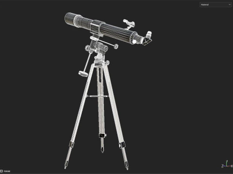 Telescope 3D Model
