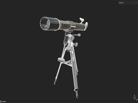 Telescope 3D Model