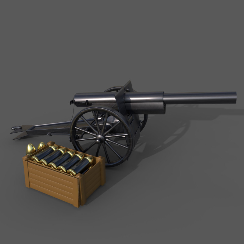 Anti Tank Modèle 3D .c4d .max .obj .3ds .fbx .stl .blend 