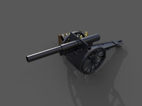 Протитанковий 3D Модель