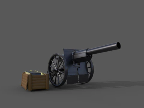 Протитанковий 3D Модель