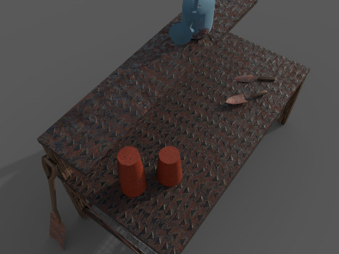 Garden Table 3D Модель