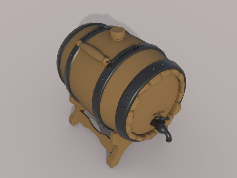 Barrel 3D 모델
