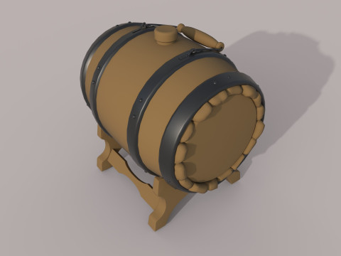 Barrel 3D 모델
