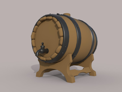 Barrel 3D 모델