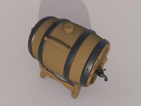 Barrel 3D 모델