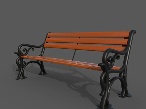 Bench 3D Model