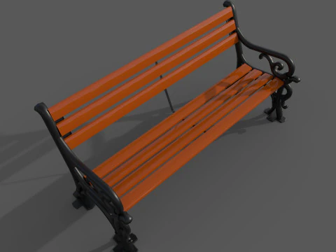 Bench 3D Model