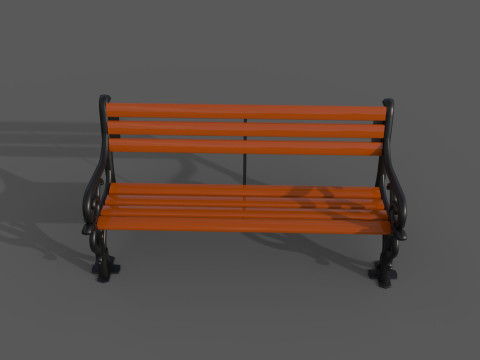 Bench 3D Model