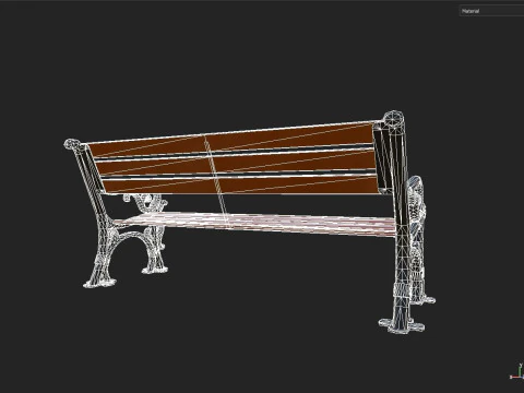Bench 3D Model