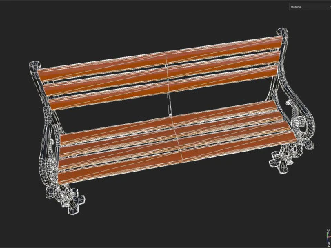 Bench 3D Model