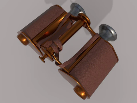 Binoculars 3D Model
