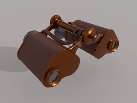 Binoculars 3D Model