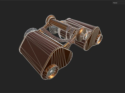Binoculars 3D Model
