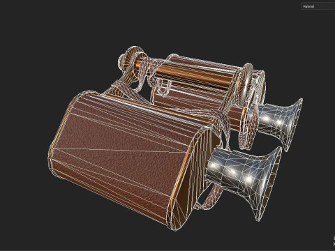 Binoculars 3D Model