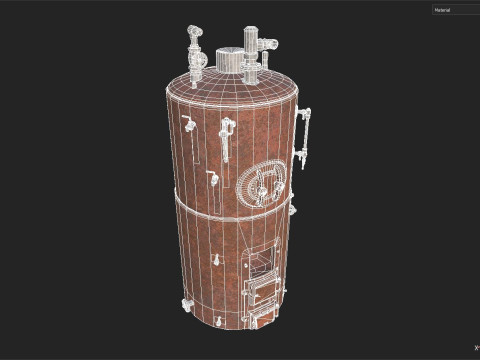 Boiler 3Dモデル