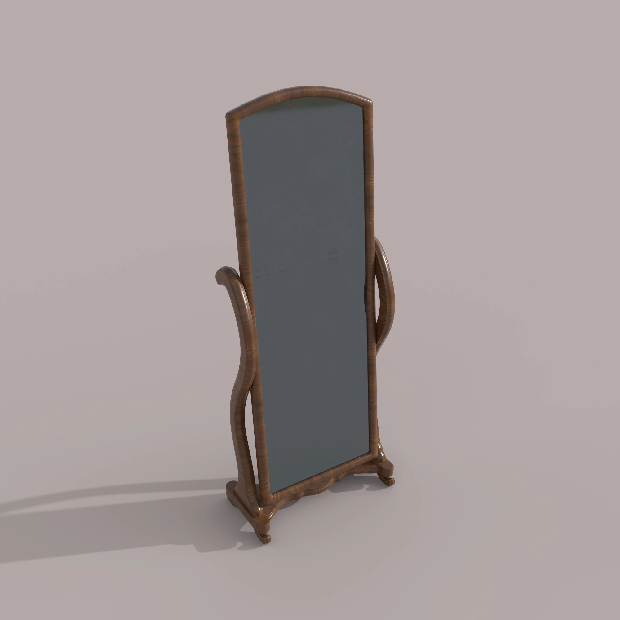 Pier glass 3D Model .c4d .max .obj .3ds .fbx .stl .blend 