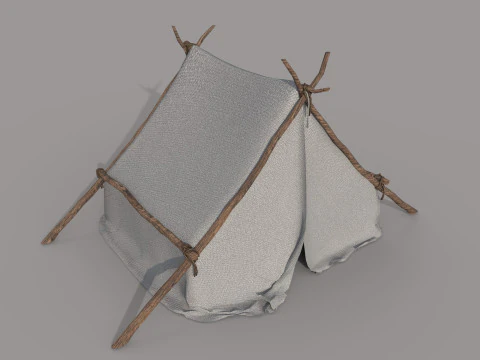 Camp Tent 3D Model