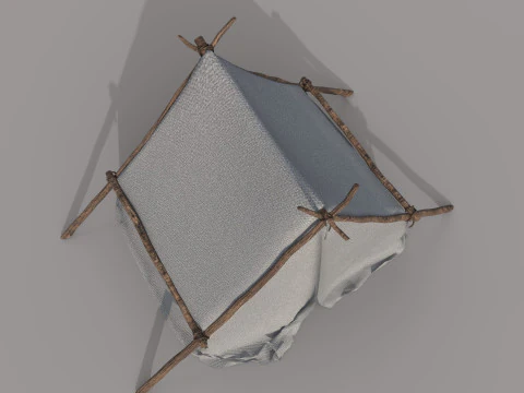 Camp Tent 3D Model
