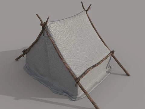 Camp Tent 3D Model