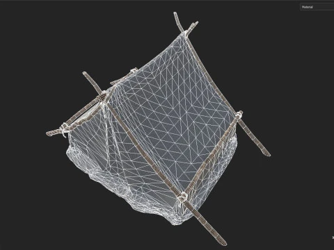 Camp Tent 3D Model