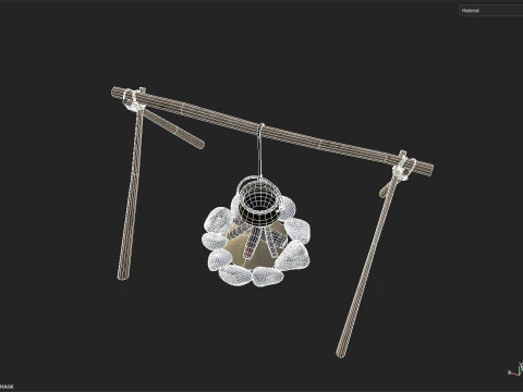Campfire 3D Model