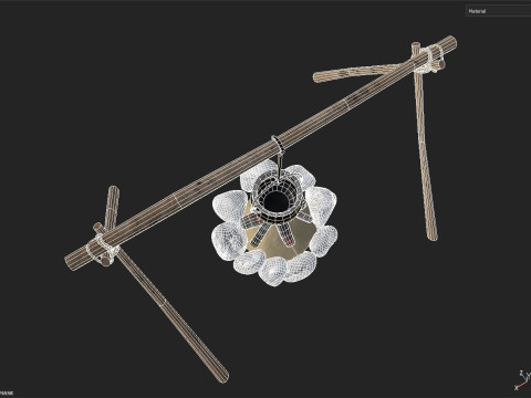 Campfire Model 3D