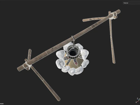 Campfire 3D Model