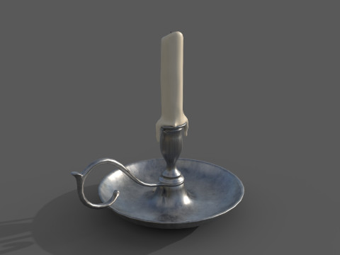 Candle 3D Model