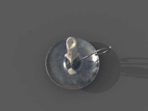 Candle 3D Model