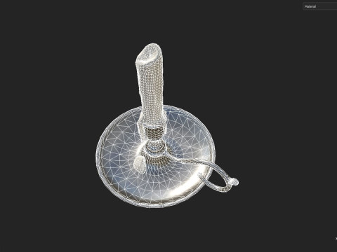 Candle 3D Model