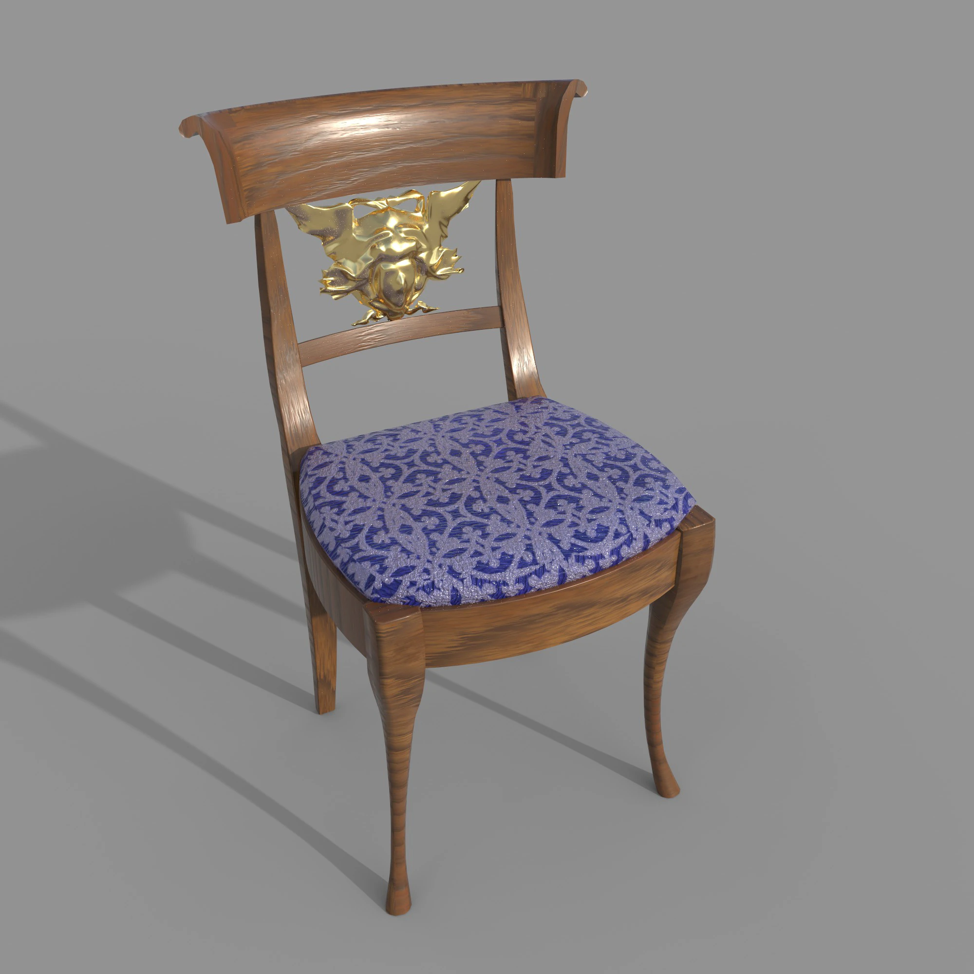 Chair 3D Model .c4d .max .obj .3ds .fbx .stl .blend 