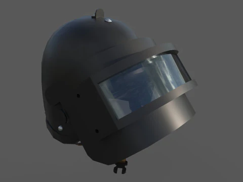 Combat Helmet 3D Model
