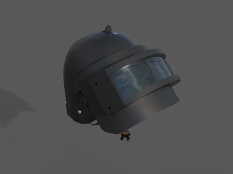 Combat Helmet 3D Model