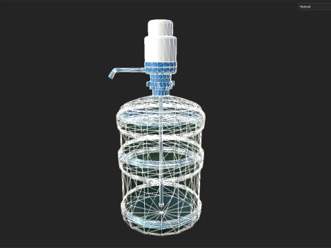 Water Bottle 3D Model
