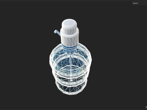 Water Bottle 3D Model